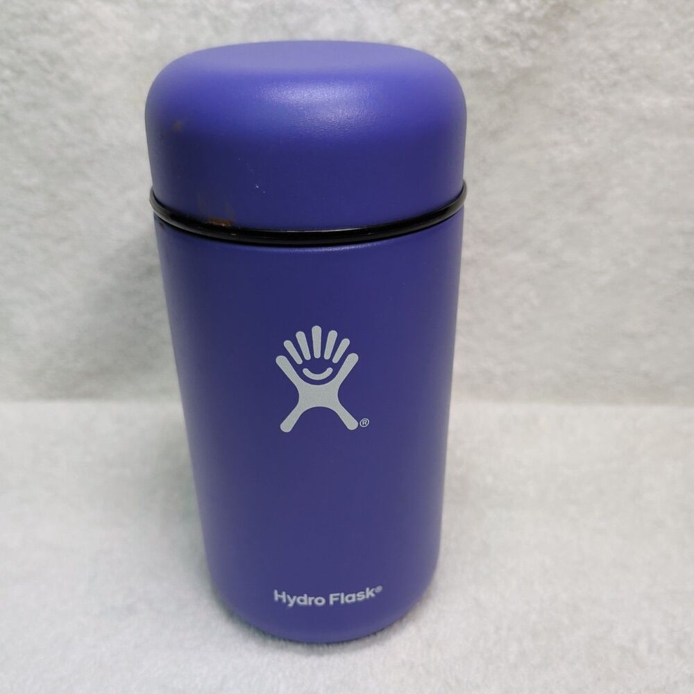 Hydro Flask 12oz Plum Food Container Jar Tempshield Insulated